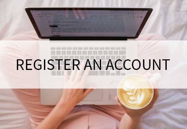 Register an account
