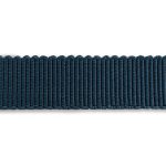 Grosgrain style rayon ribbon in blue