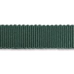 Grosgrain style rayon ribbon in green