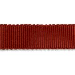 Grosgrain style rayon ribbon in orange