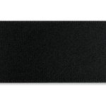 Black eco satin ribbon made from recycled plastic