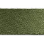 Light green eco satin ribbon made from recycled plastic