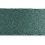 Teal green eco satin ribbon made from recycled plastic
