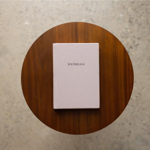An A5 smaller affordable leather bound album