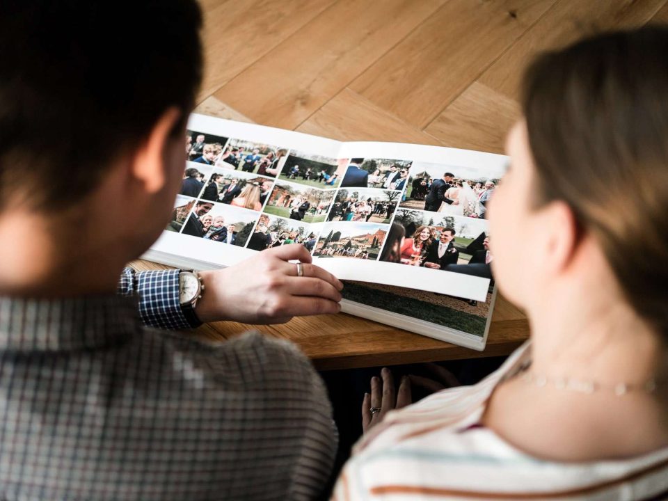 Quality guarantee for the perfect wedding album