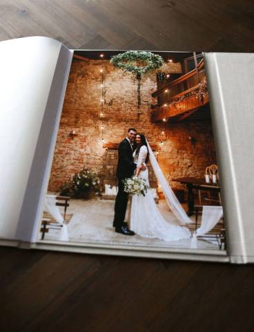 An A4 high quality fine art print presented in a luxury handmade print folder
