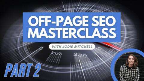 Off-page SEO Masterclass for photographers training video thumbnail
