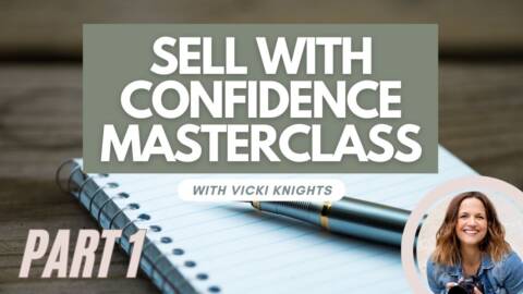 Sell With Confidence Masterclass video with Vicki Knight from Folio Albums - Part 1