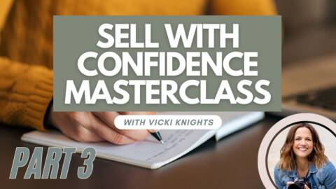Sell With Confidence Masterclass video with Vicki Knight from Folio Albums - Part 3